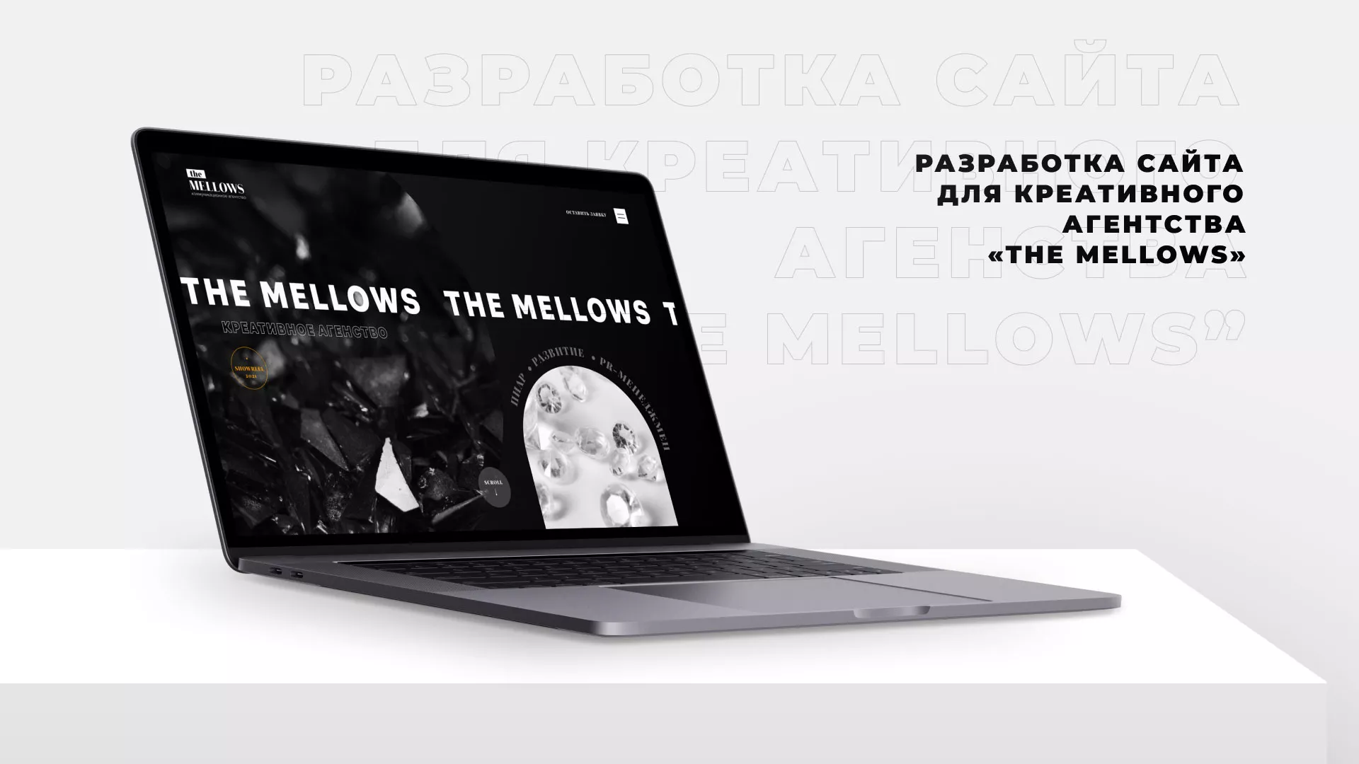 Разработка сайта креативного агентства «The Mellows» в Сергаче