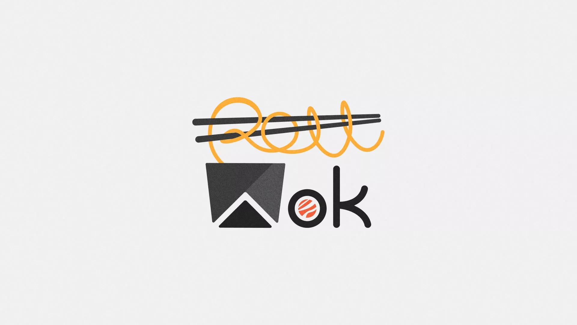 Разработка логотипа в Сергаче для суши-бара «Roll Wok Club» Разработка логотипа в Сергаче для суши-бара «Roll Wok Club»