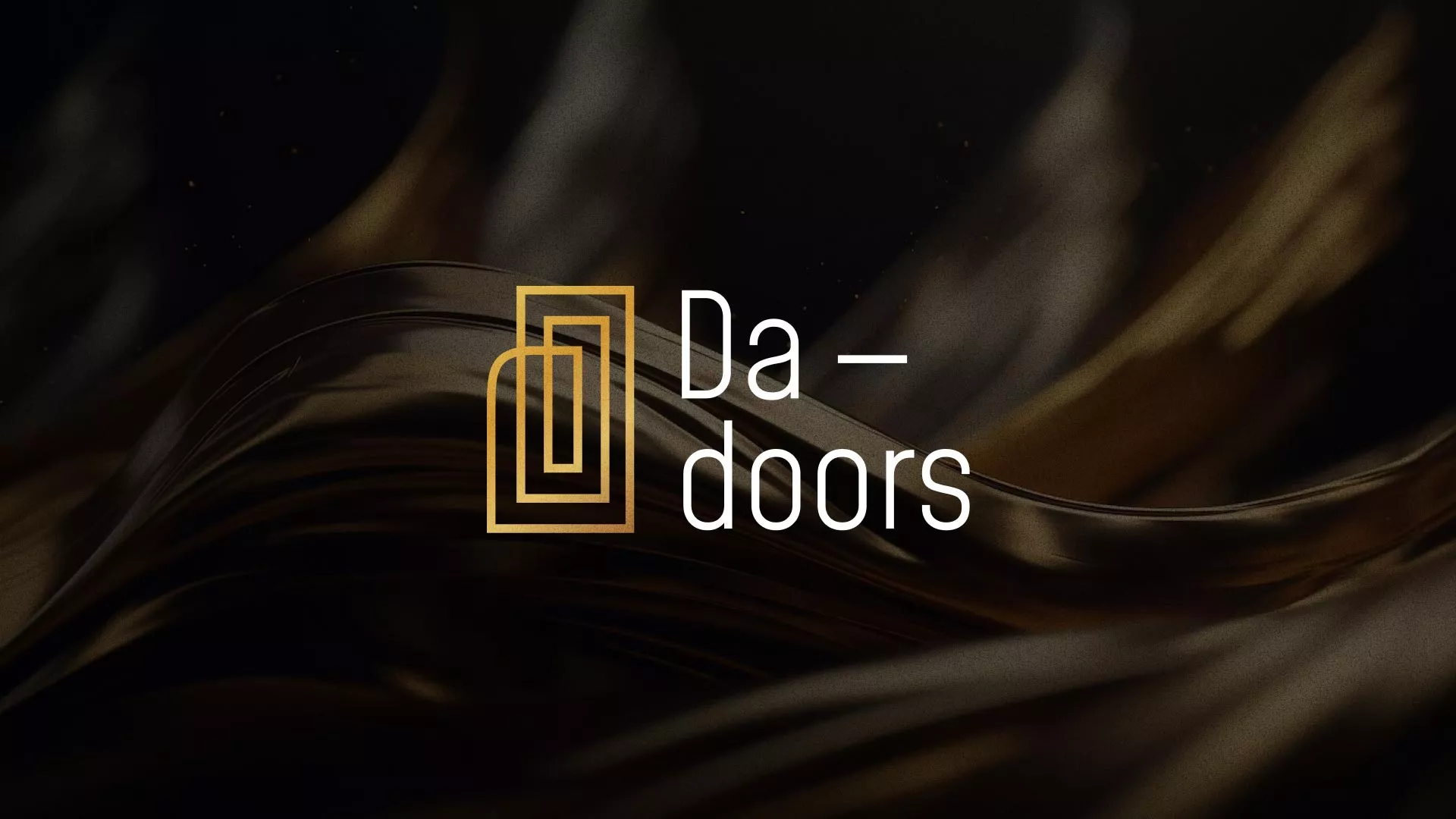 Разработка логотипа для компании «DA-DOORS» в Сергаче